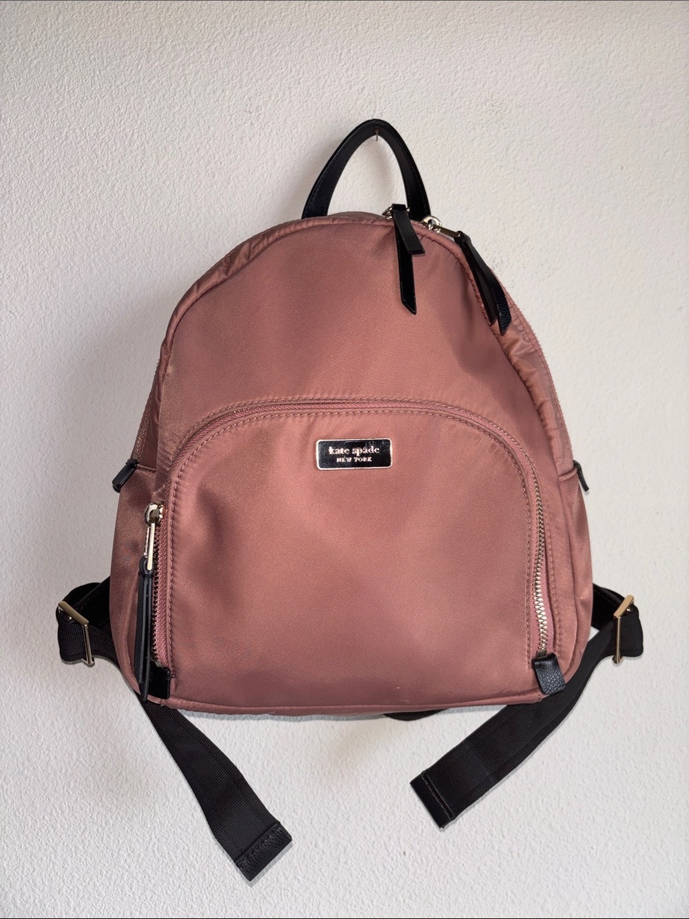 Kate Spade Mauve Backpack Purse